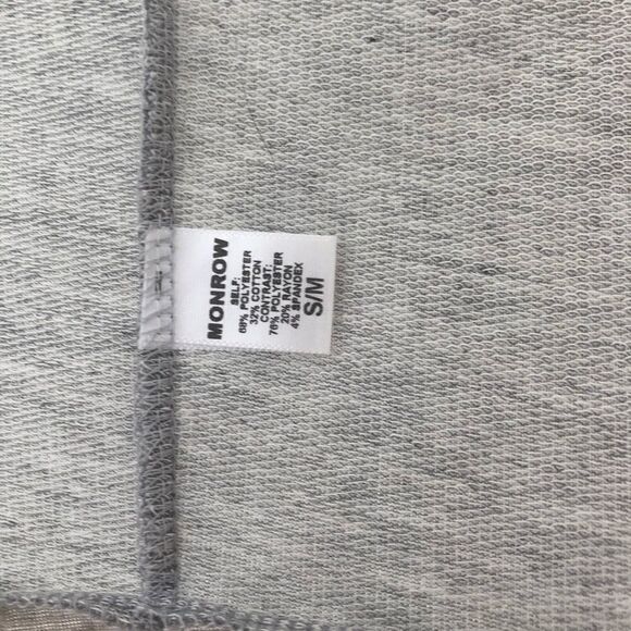 Monrow Grey Kimono T shirt Tee Small - Picture 5 of 7